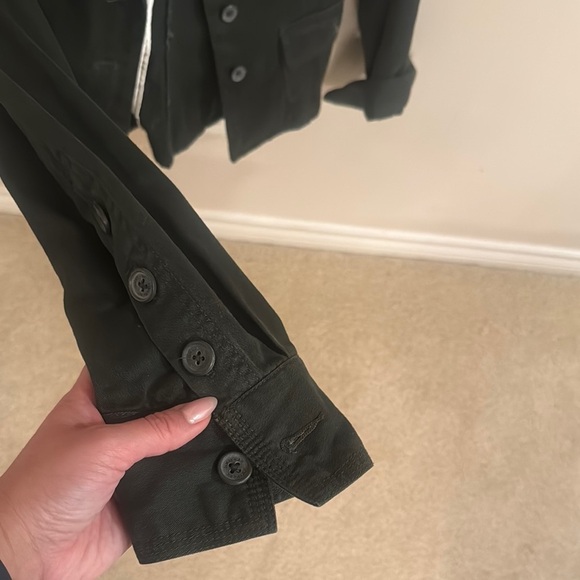 Jamaica Bay Forest Green Soft Denim - Picture 3 of 4